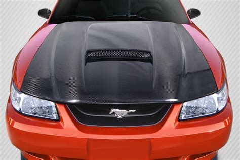 ford escort black carbon fiber hood  $1,699